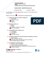 Evaluación GEOPOLITICA CORTE 1 Orozco PDF