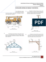 Ejercicios Simplificación Sistema Fuerzas y Par