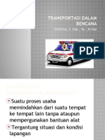 Transportasi DLM Bencana New