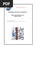 Ib Biology Booklet