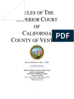 Ventura County Superior Court, Local Rules of Court PDF