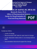 Comparison of Supac-Ir, MR & Ss