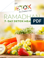 Ramadhan: - Day Detox Meal Plan