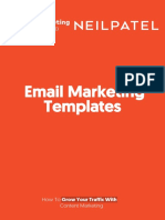 Email Marketing Templates: How To Content Marketing
