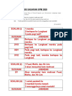 (Skema Jawaban) (Set 1-20) Sintaksis Sasaran SPM 2020