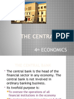The Central Bank: 4 Economics