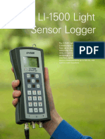 LI-1500 Light Sensor Logger