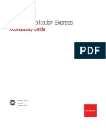 Oracle® Application Express: Accessibility Guide
