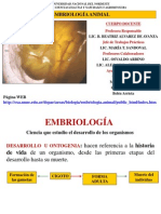 Historia de La Embriologia