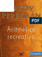 Aritmetica Recreativa - Yakov Perelman PDF