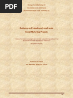 Download Guidance on Evaluation of small scale Social Marketing Projects by Professor Jeff French SN48160082 doc pdf