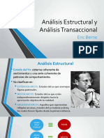 Análisis Estructural y Análisis Transaccional