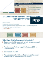 PSHC Symp - GSA Professional Services & Human Capital