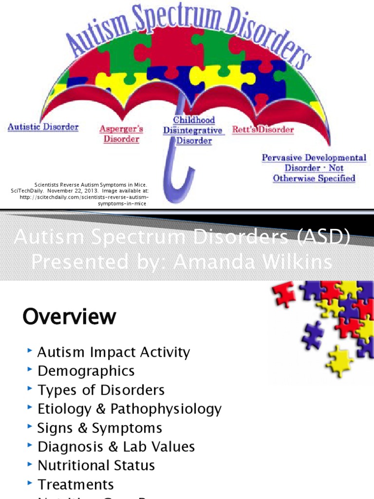 Autism Spectrum Disorders (ASD) Presented By: Amanda Wilkins | PDF ...