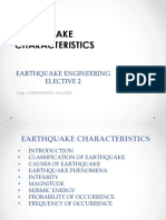 Earthquake Lecture 1