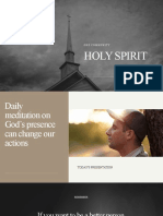 Holy Spirit - Household Presentation - 09112020