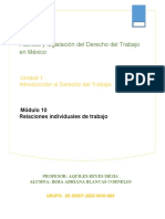 (Título Del Documento) : Sesión 2 Fuentes y Legislación Del Derecho Del Trabajo en México