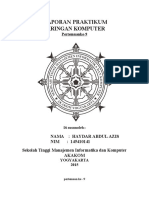 LAPORAN PRAKTIKUm Jarkom 9