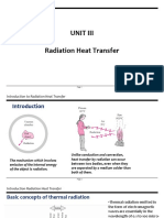 Radiation Heat Transfer: Basic Concepts and Emission Characteristics