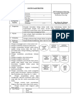 SOP Osteoartritis