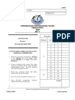 Matematik K2 PPT Tingkatan 5 2020 Set 1