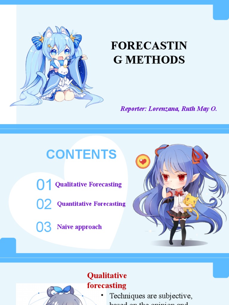 Forecasting Methods Overview | PDF | Forecasting | Applied Mathematics