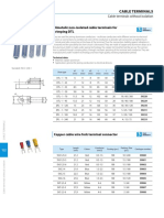 Bimetalic Non-Isolated Cable Terminals For Crimping DTL