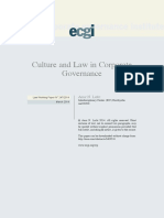 Culture and Law in Corporate Governance: Amir N. Licht