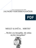 Jaunojo Verterio Kančios