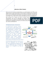 TAREA 6 Mantenimiento Autonomo, TPM