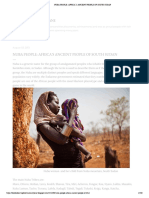 Nuba People - Africa's Ancient People of South Sudan PDF