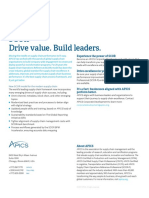 Scor Drive Value. Build Leaders.: Experience The Power of SCOR