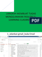 Langkah Membuat Tugas Menggunakan Fasilitas E-Learning Classroom