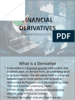 Financial Derivatives: An Introduction