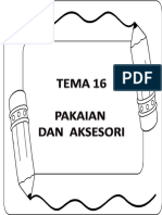 Prasekolah Tema 16 Pakaian Dan Aksesori 21 Ms PDF