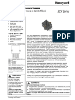 SCX Series: Compensated 0 Psi To 1psi Up To 0 Psi To 150 Psi