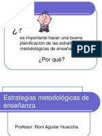 Semana 4 Estrategias Metodológicas