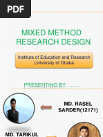 Mixed Methods Research I PDF