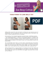 Yoga Poses To Lose Belly Fat