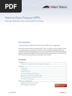 Point-to-Point Protocol (PPP) : Feature Overview and Configuration Guide