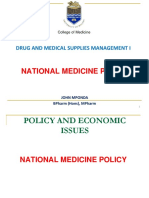 National Medicine Policy