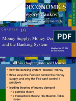 Chapter 19 - Money Supply, Money Demand, and The Banking System