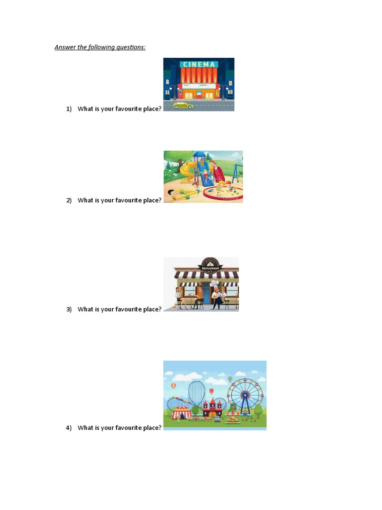 Answer The Following Questions | PDF | Games & Activities
