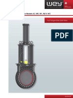 Wey Knife Gate Valve Model A3 W0 W1 W2 W3 PDF