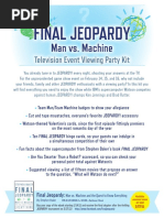 Download Final Jeopardy Party Kit FULL KIT by Houghton Mifflin Harcourt SN48164541 doc pdf