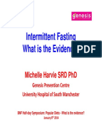 652 - 2. DR Michelle Harvie - 5 - 2 Diet and Intermittent Energy Restriction PDF
