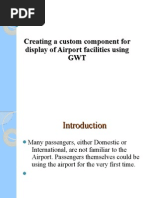 Creating A Custom Component For Display of Airport