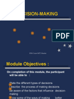 BERM Decision making