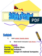 Subjek Dan Predikat