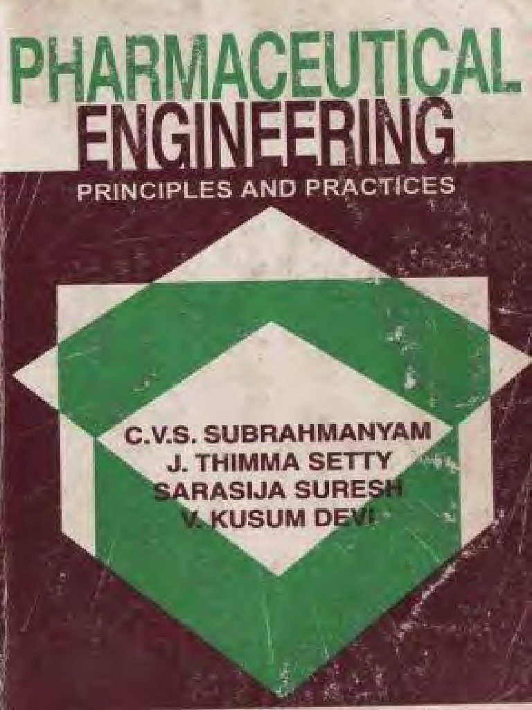 Pharmaceutical Engineering PDF PDF Unit Operations Filtration